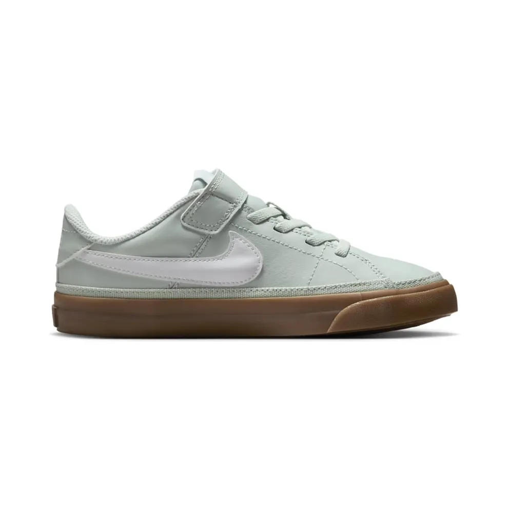 Nike Court Legacy Light Silver Gum Dark Brown White (DA5381-006)