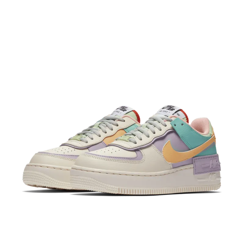 Nike Womens Air Force AF 1 Shadow ‘Tropical Twist’ (2019) (CI0919-101)