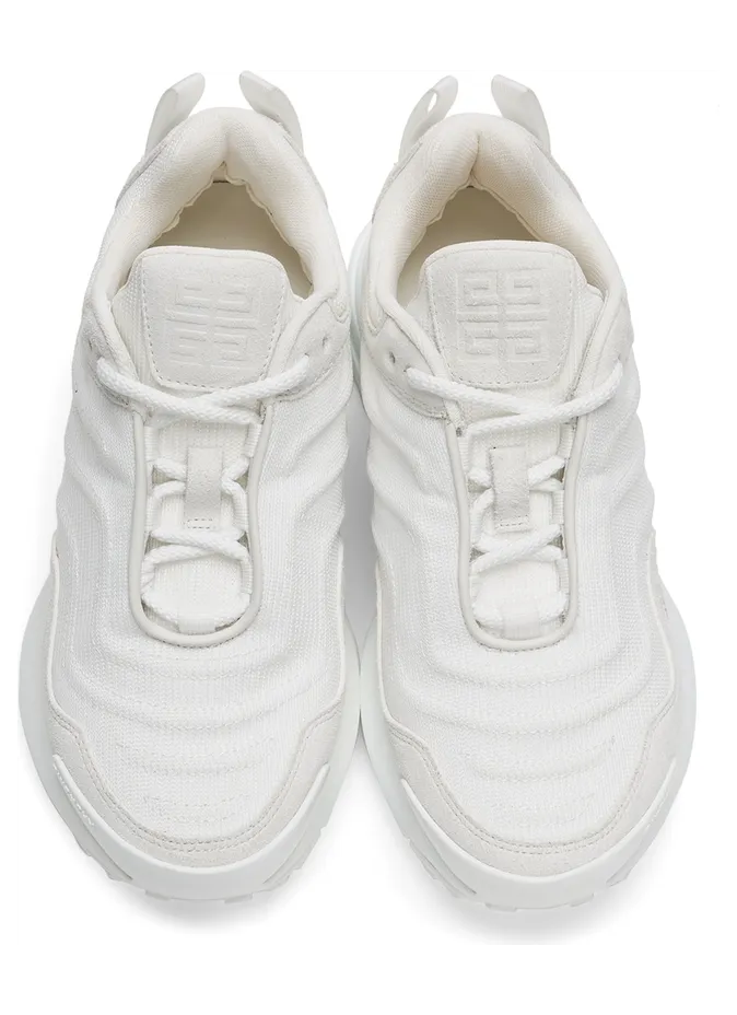 Givenchy White GIV 1 Light Runner Sneakers (BH005FH100) (5)