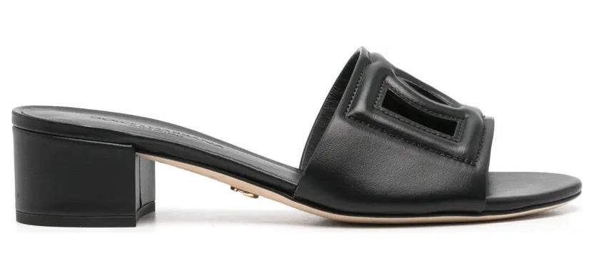 DOLCE & GABBANA – Dg Logo Mules Sandals – Woman – Size 39 (CR1755AY32980999)