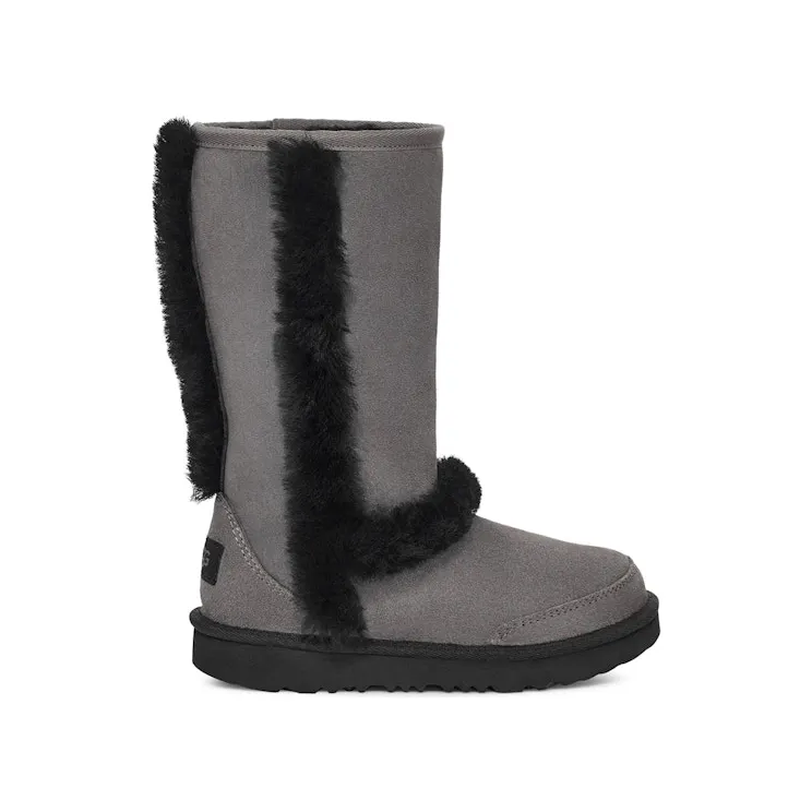 UGG Sunburst Tall Boot Grey Black (1143694K-GRB)
