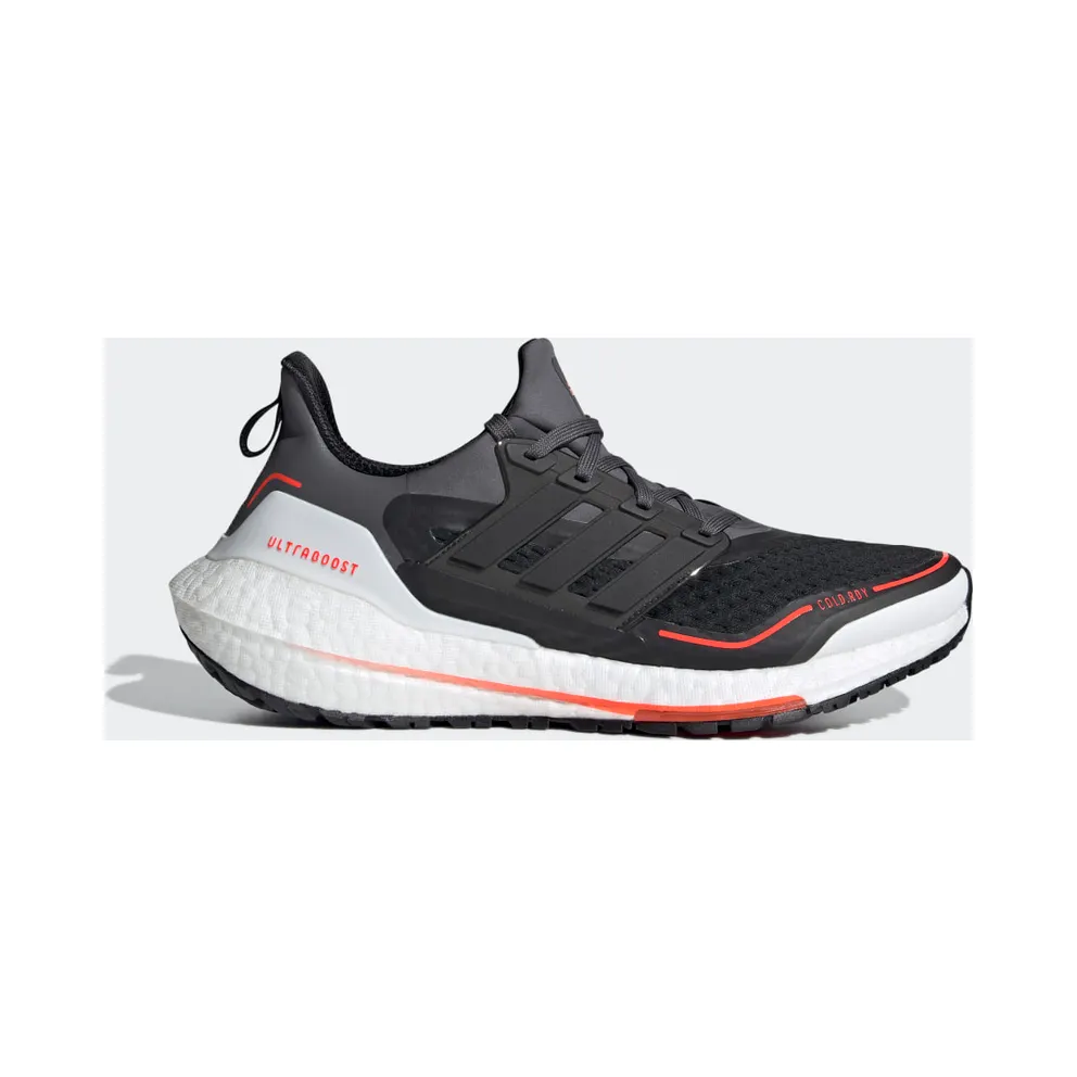 adidas Ultraboost 21 COLD.RDY Grey Five / Core Black / Solar Red (GV7122)