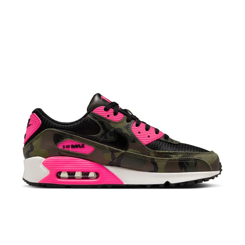 Nike Air Max 90 “Camo Pack Sequoia Hyper Pink” (IF1721-300)