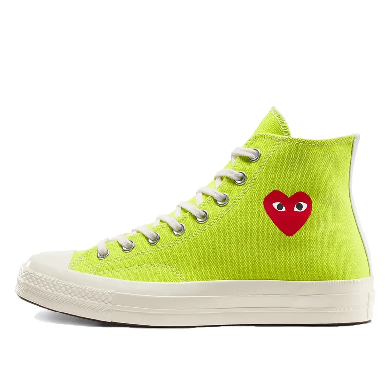Converse Chuck Taylor All-Star 70s Hi Comme des Garcons Play Bright Green Bright Green (168299C)