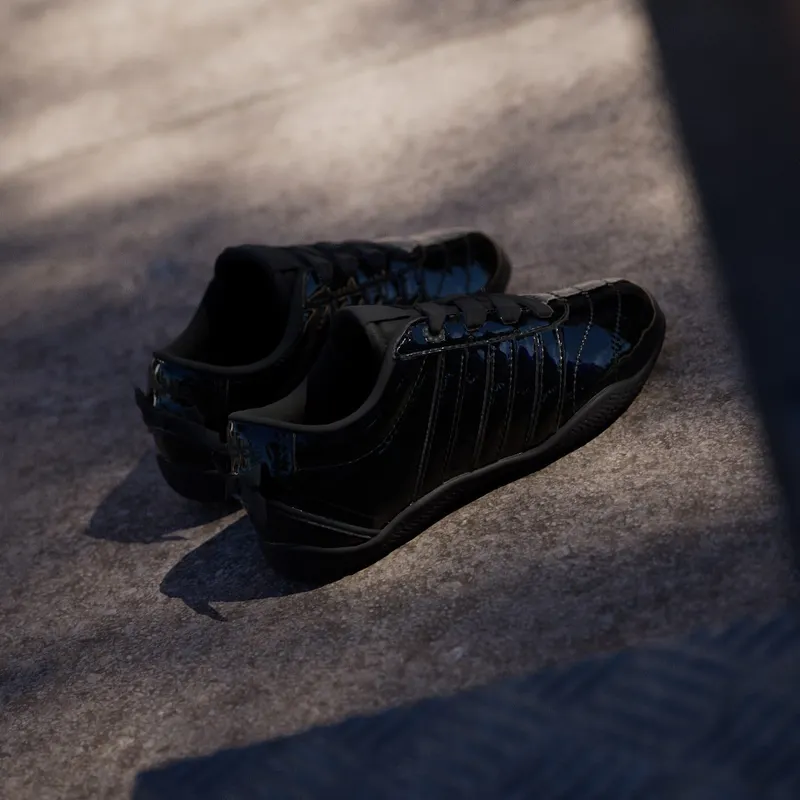 Adidas GRAND COURT LO Shoes KIDS Core Black / Core Black / Core Black (KI3036)