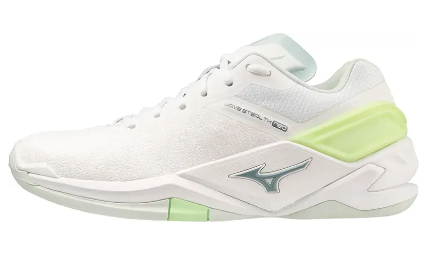 Mizuno Wave Stealth Neo White Glacial Ridge Patina Green (X1GB200035)