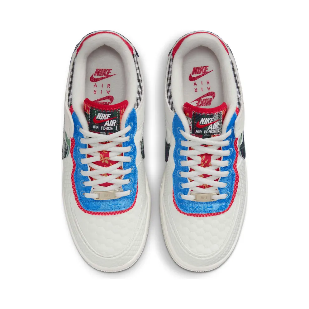Nike Air Force 1 Low Shadow Sail Classic Green University Blue (DZ5193-100)