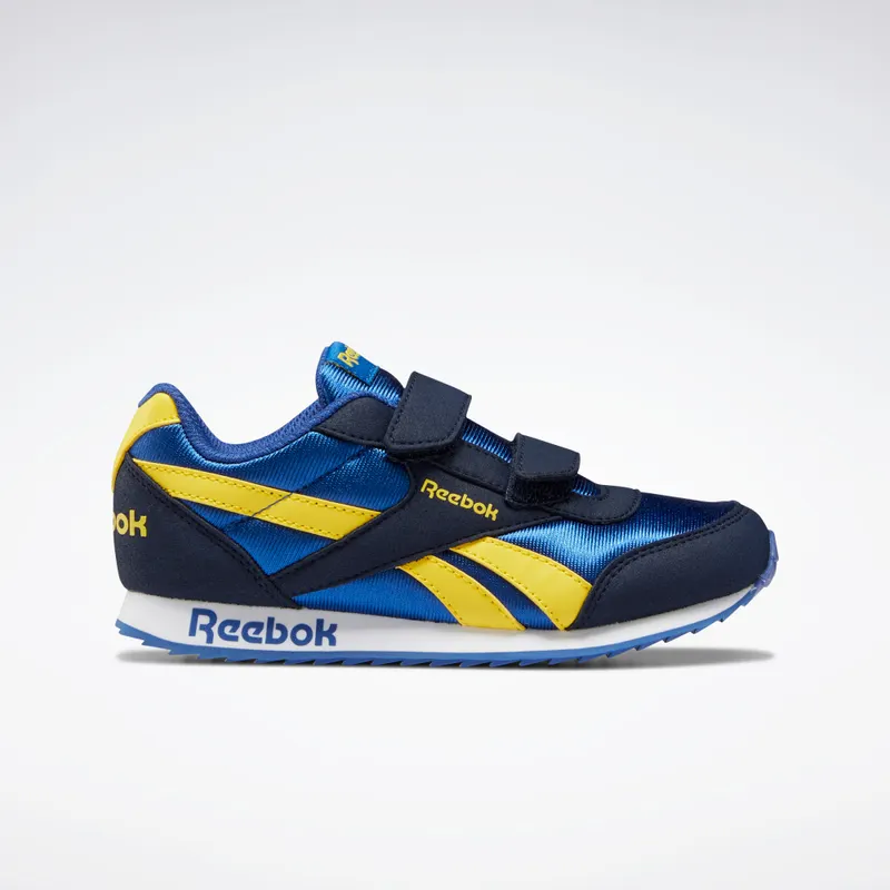 Reebok Royal Classic Jogger 2 Shoes Collegiate Navy / Collegiate Royal / Alert Yellow