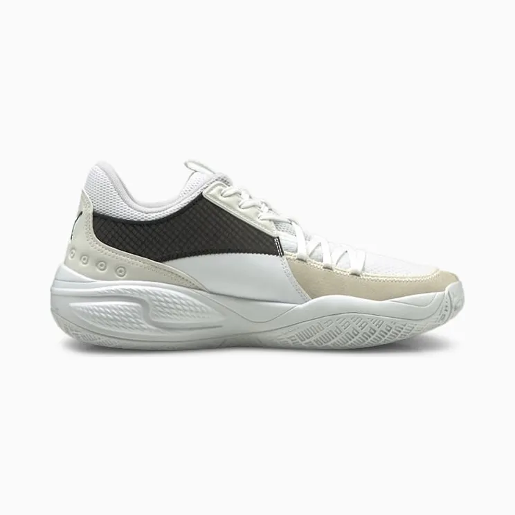 Puma Court Rider Summer Days basketbalschoenen Wit/Roze (195662-02)