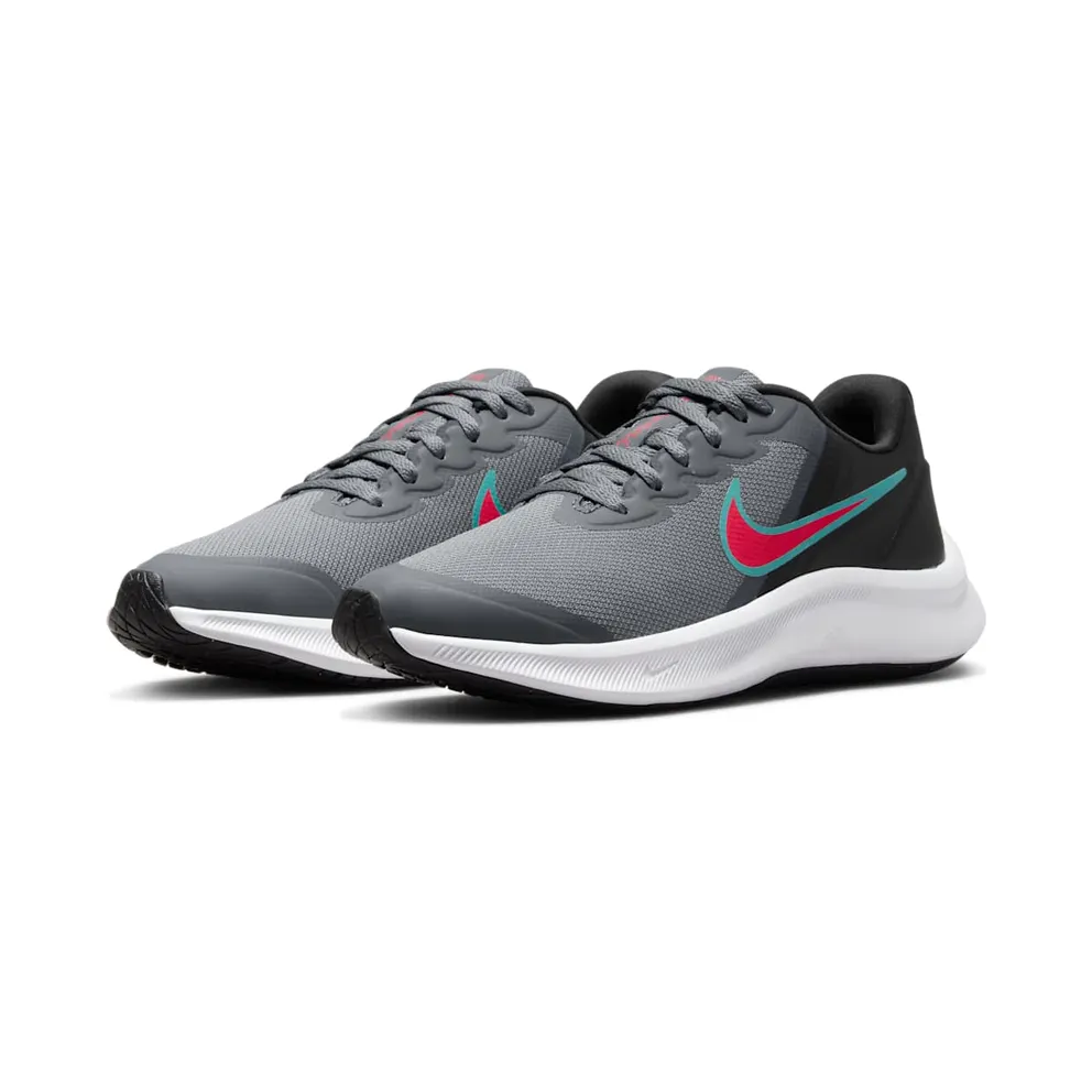 Nike Star Runner 3 Older Kids’ Road Running Grey 50% Sustainable Materials (DA2776-008)