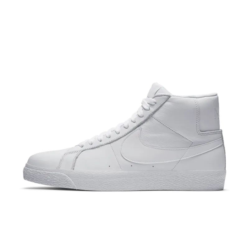 Nike SB Zoom Blazer Mid Triple White White/White-White (864349-105)