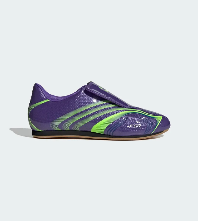 Adidas Taekwondo F50 Purple Rush / Lucid Lemon / Royal Blue (JR6025)