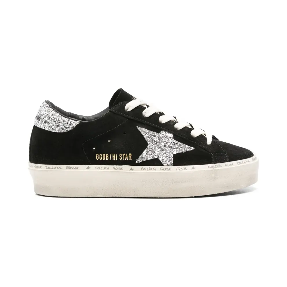 Golden Goose Hi Star Sneakers aus Wildleder – Schwarz (GWF00118F006389)