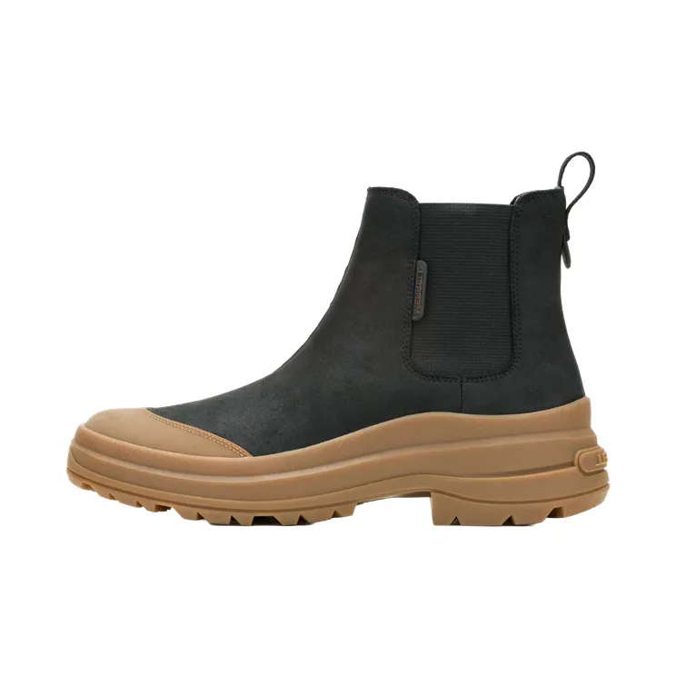 Merrell Harper Pull On Waterproof “Black / Gum” (J007120)