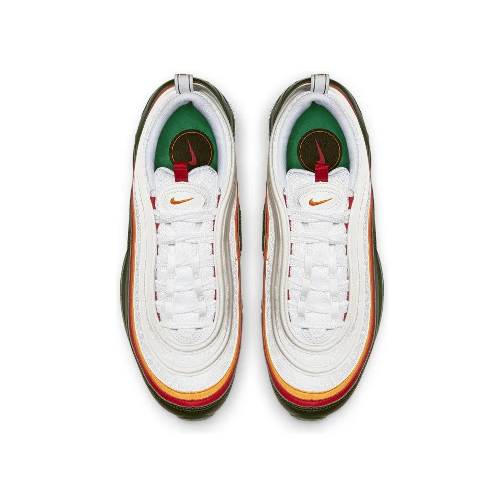 Nike Air Max 97 Ratatouille White/Dynamic Yellow-Evergreen (CK0224-100)