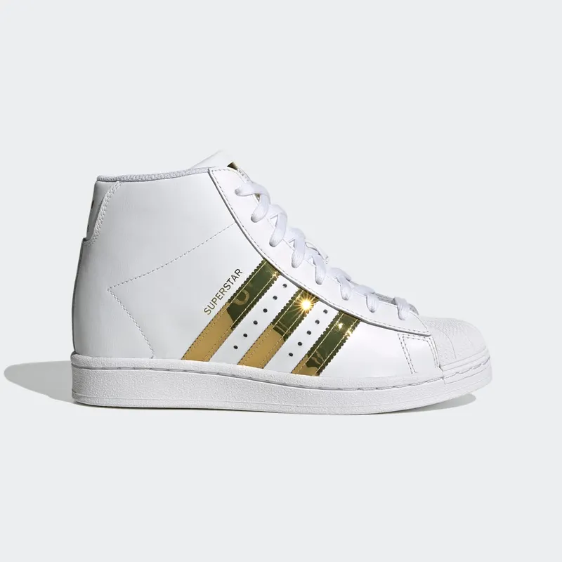 Adidas Superstar Up ‘White Gold Metallic’ Cloud White/Gold Metallic/Core Black (FW3905)