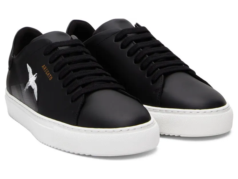 Axel Arigato Black Clean 90 Taped Bird Sneakers (28484) (4)