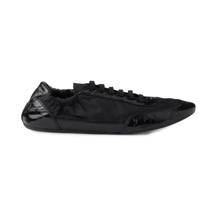 Prada Collapse Re-Nylon Sneakers Black Leather (1E959N_3ZMH_F0002_F_005)
