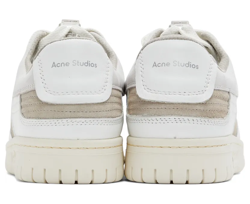 Acne Studios Black Leather Low Top Sneakers (BD0220-) (2)