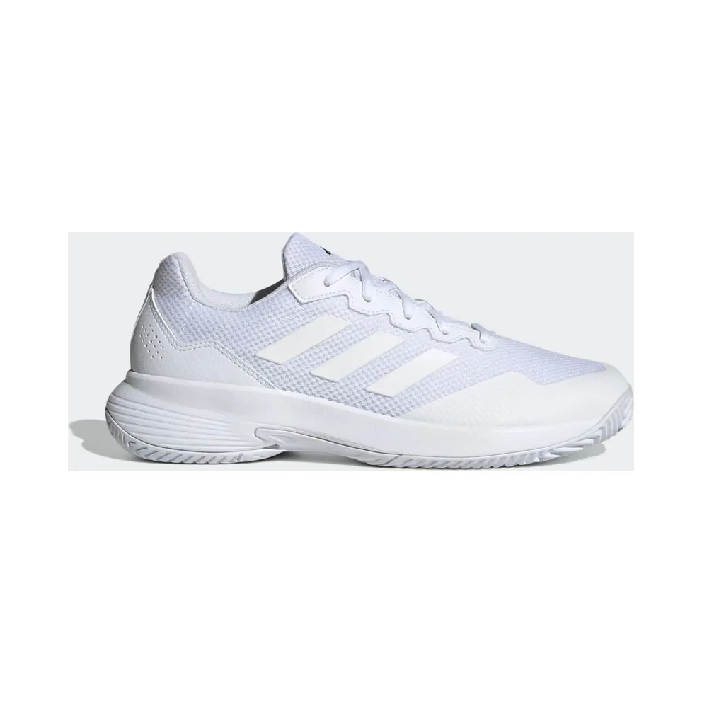 Adidas Gamecourt 2.0 Tennis Shoes Cloud White / Cloud White / Matte Silver (IG9568)