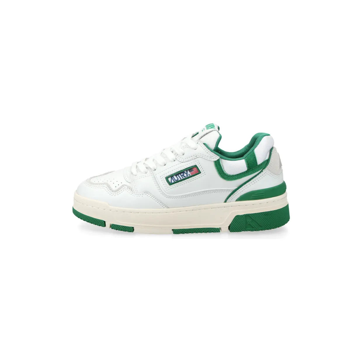 Autry CLC W (white / green) – ROLWMM09