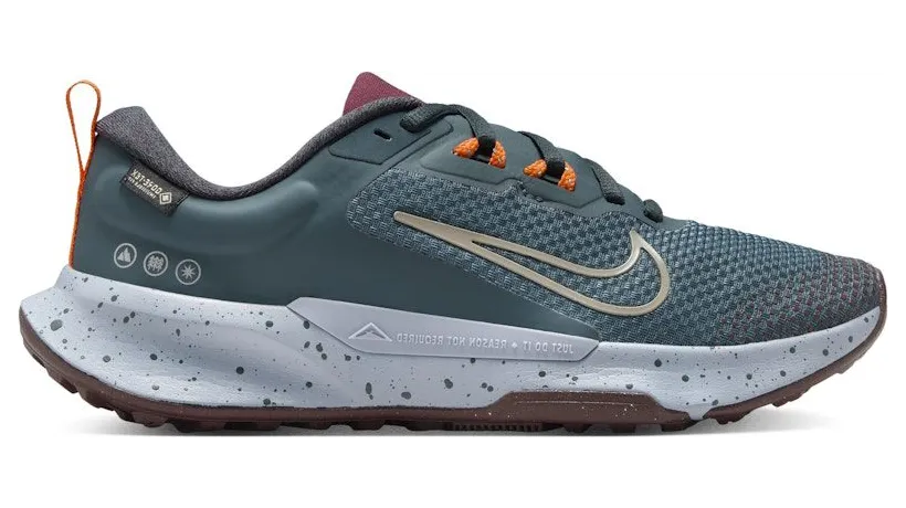 Nike Juniper Trail 2 Gore-Tex Deep Jungle Night Maroon Safety Orange Khaki (FB2065-300)