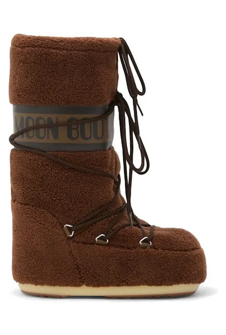 Moon Boot Icon Fleece Boot Brown (80D1403080-M004)
