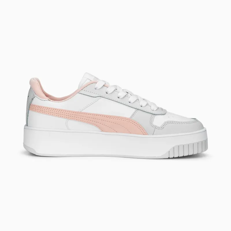 Puma Carina Street White/Pink/Grey (389390-05)