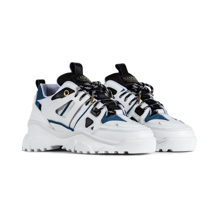 Mason Garments Genova II White / Blue / Black Weiß (SS21-35-3D)