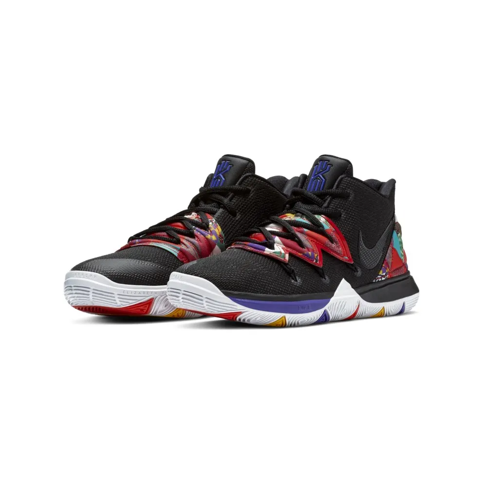 Nike Kyrie 5 Chinese New Year 2019 (GS) Black/Summit White-Black (AQ2456-010)