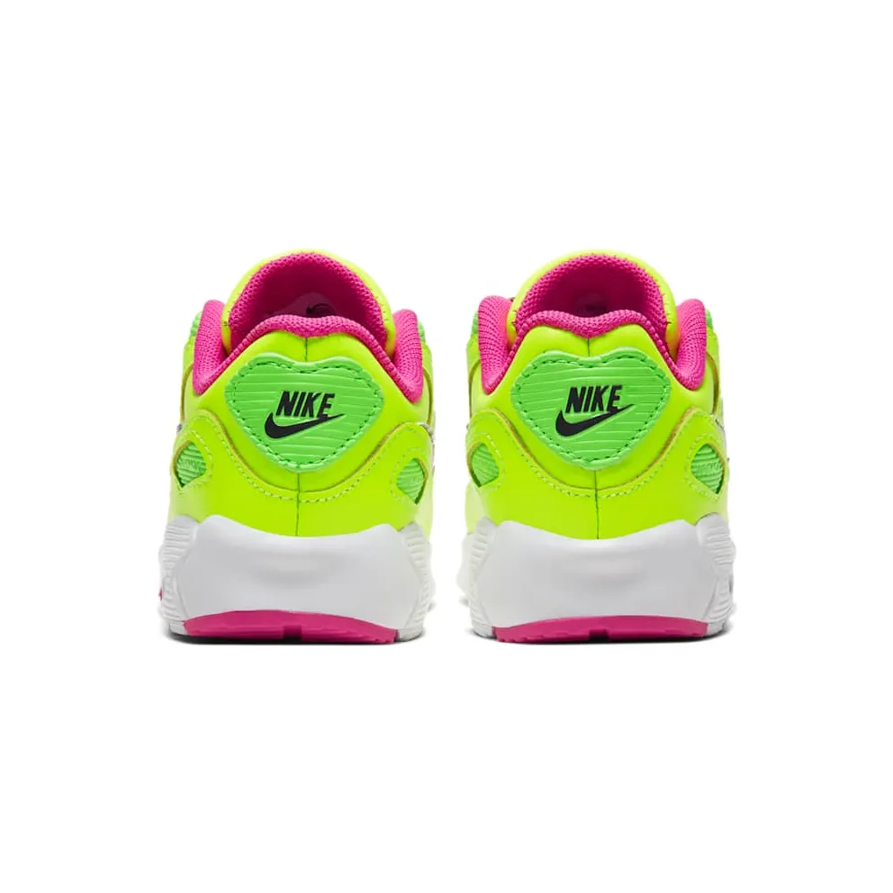 Nike Air Max 90 Volt Fire Pink Green Strike (TD) Volt/Fire Pink-Green Strike-Multi-Color (CW5798-700)