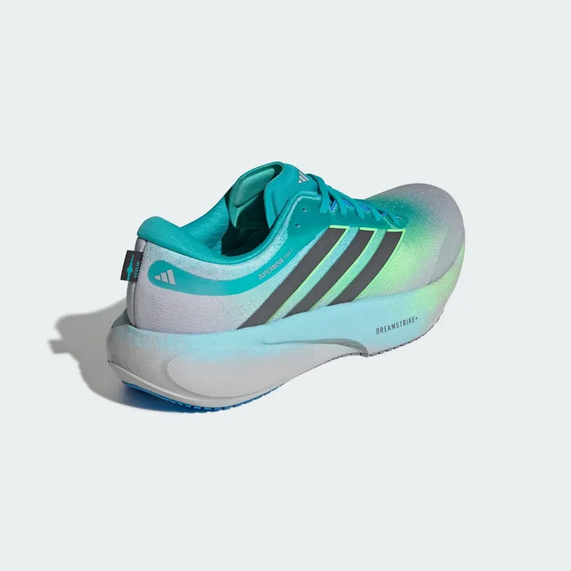 Adidas SUPERNOVA RISE 3 Running Shoes Grey Two / Iron Metallic / Lime Burst (JQ4528)