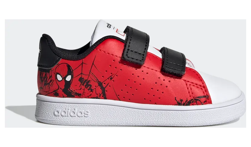 adidas x Marvel Spider-Man Advantage Schuh Vivid Red / Core Black / Cloud White (GZ0660)