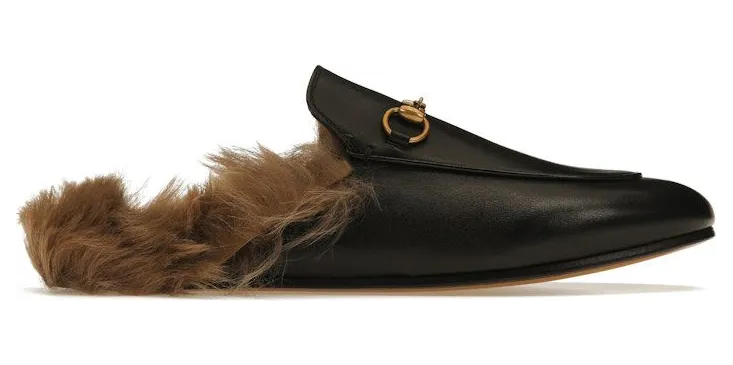 Gucci Princetown Slipper Black 2015 ReEdition Leather (397749 DKHH0 1063)