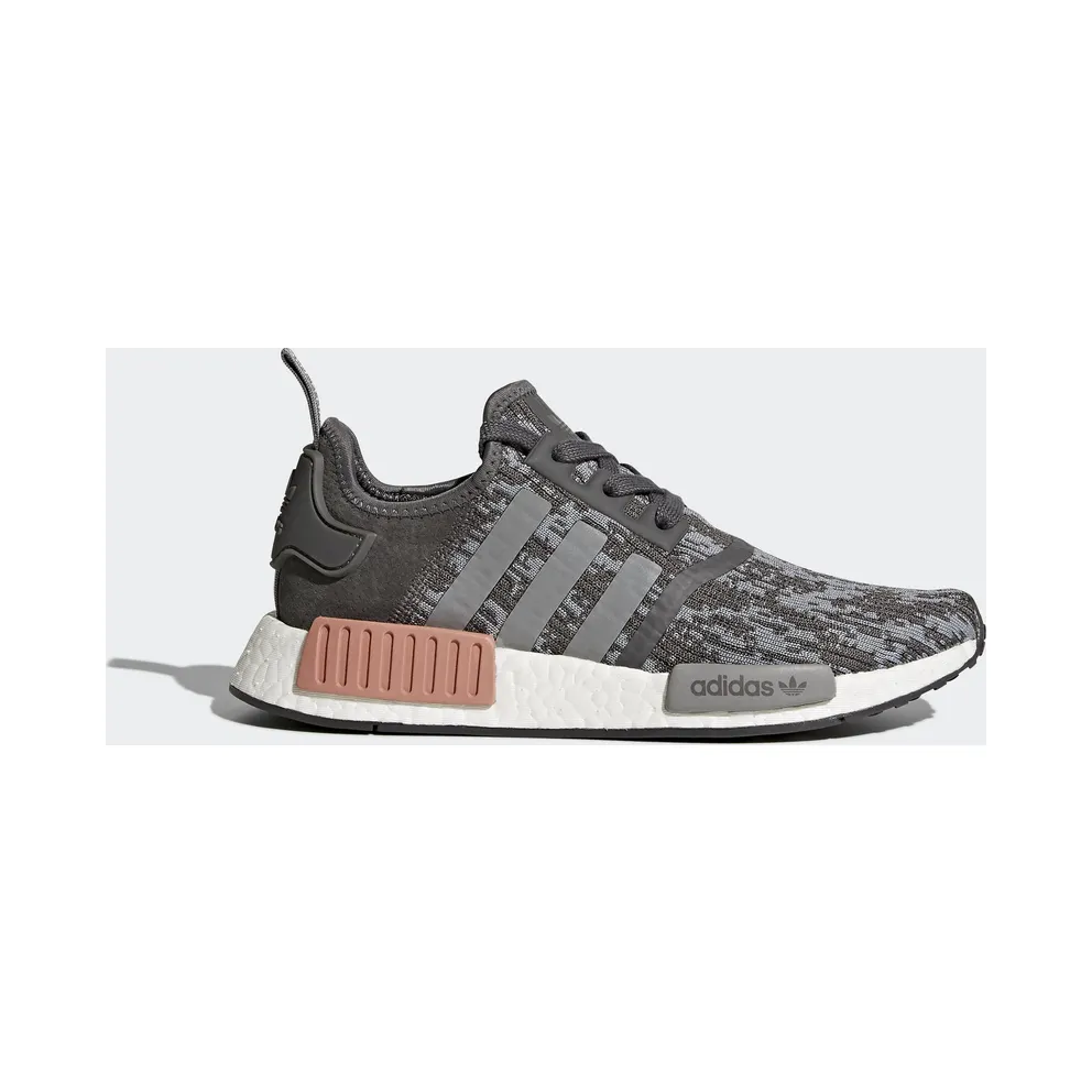 adidas NMD R1 Heather Grey Raw Pink (W)
