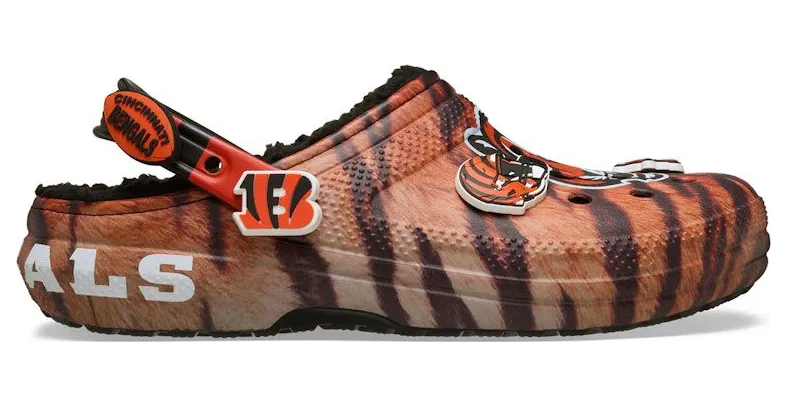 Crocs Classic Lined Clog NFL Cincinnati Bengals (212733-90H)