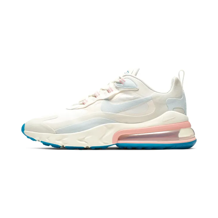Nike Air Max 270 React American Modern “Summit White / Phantom / Coral Stardust / Ghost Aqua” (AO4971-100)