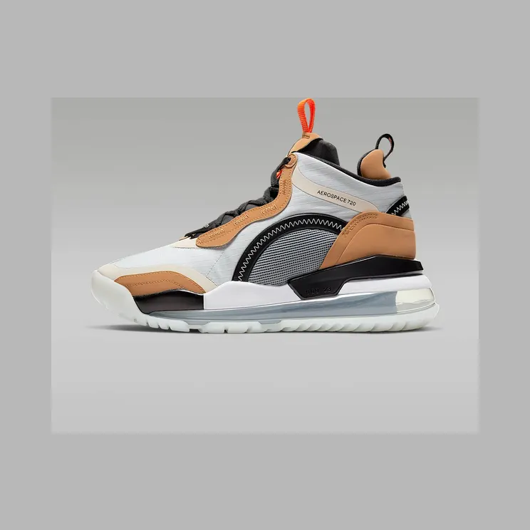 Jordan Aerospace 720 “Grey Fog / Particle Grey / Light Orewood Brown / Black” (BV5502-002)