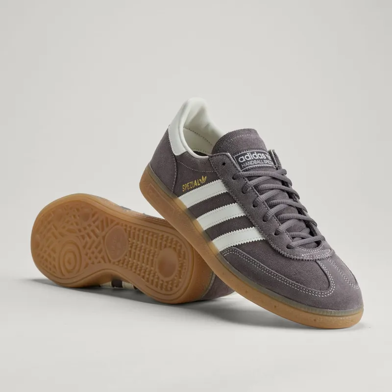 Adidas Handball Spezial Grey Strata / Off White / Gum (KZ6705)