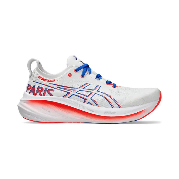 Asics Gel-nimbus 26 White/Sunrise Red (1011B855.100)