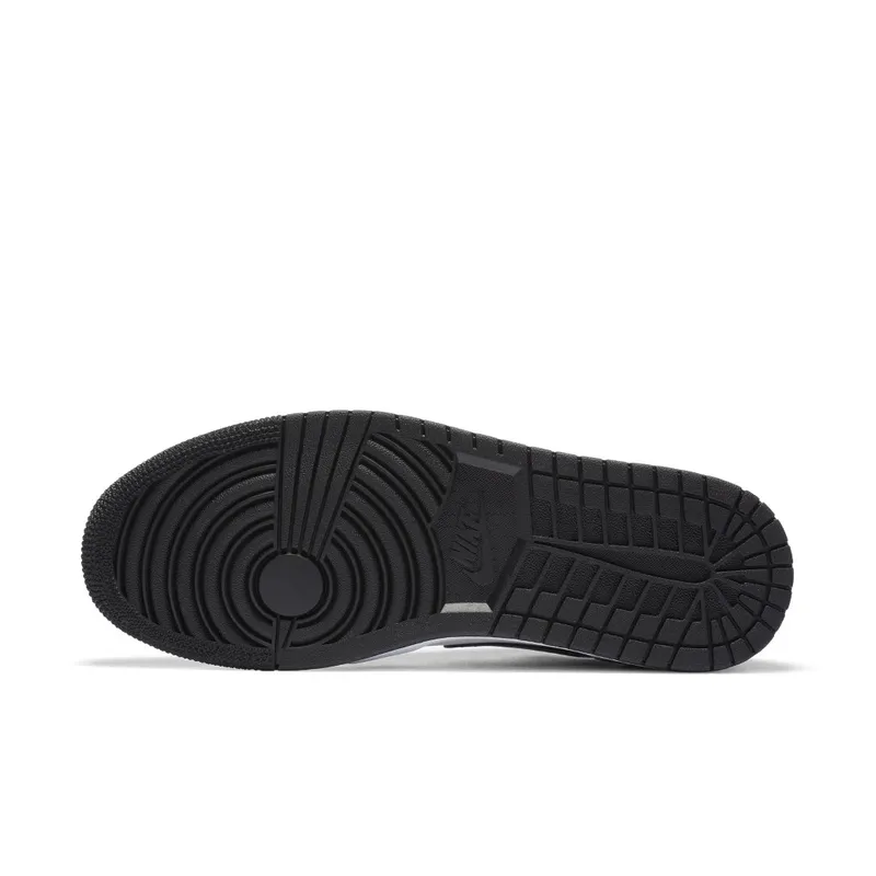 Jordan 1 Low Light Smoke Grey Light Solar Flare Heather/White-Black-Gym Red (553558-030)
