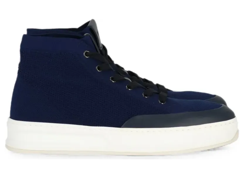 Tod’s High-Top-Sneakers mit Einsätzen “Blue” (XXM79B0CP20NRQ)