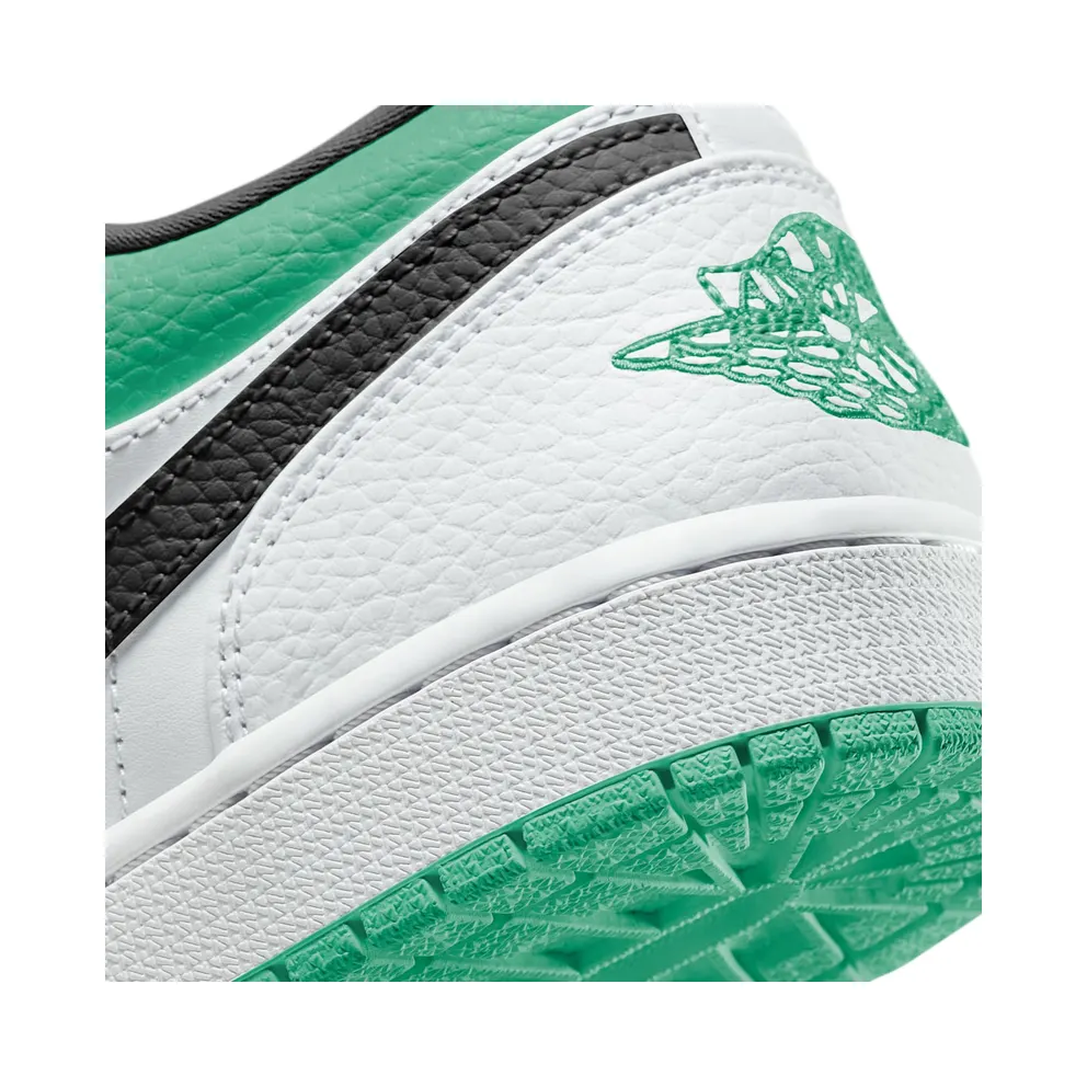 Jordan 1 Low White Lucky Green Black White/Lucky Green-Black (553558-129)