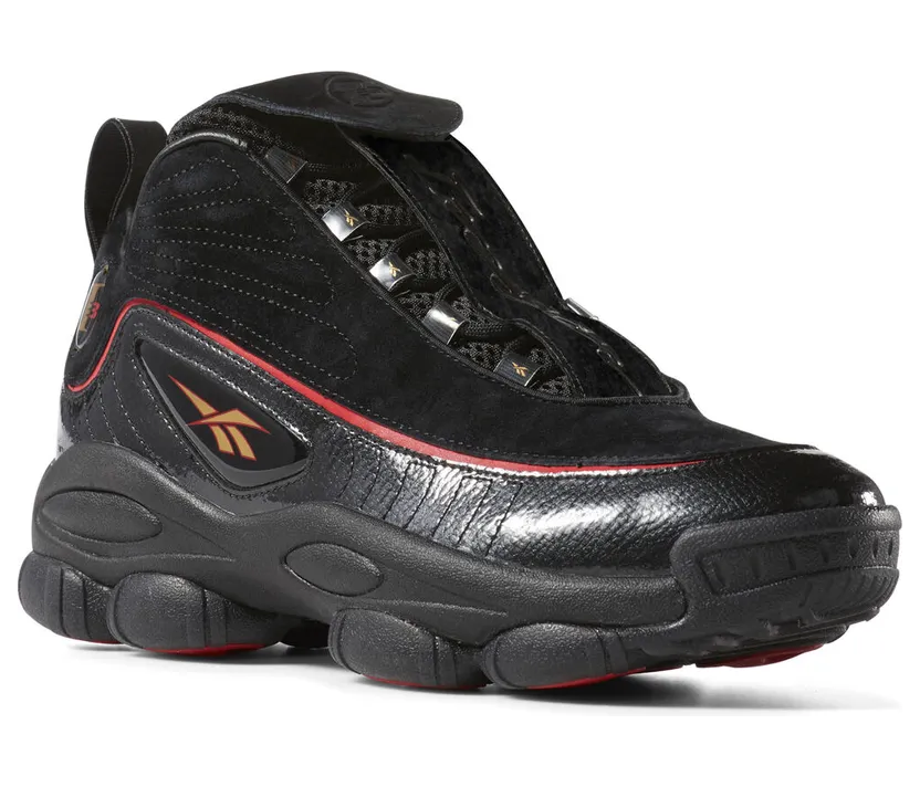 Reebok Iverson Legacy Black Black/White-Red-Brass (Other Brands Reebok)