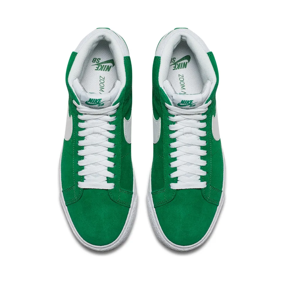 Nike SB Blazer Mid Pine Green Pine Green/White (864349-311)