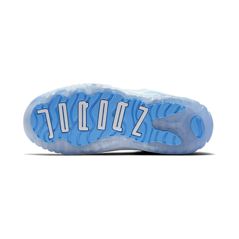 Jordan 11 Retro Low UNC (PS) White/University Blue-Black (505835-106)
