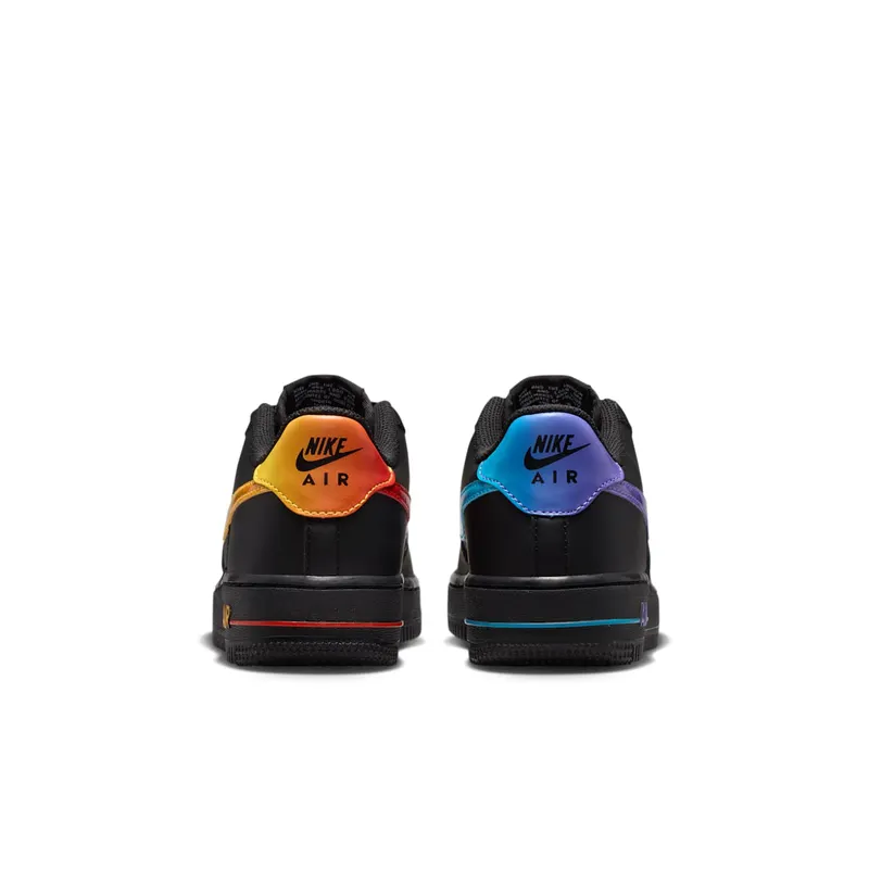 Nike Air Force 1 Low GS “Black Multi-Color” (IM7742-001)