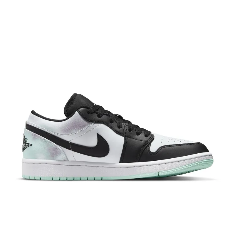 Air Jordan 1 Low Easter Pastel Tie-Dye (GS) – “Black / Blue” (DM1199-100)