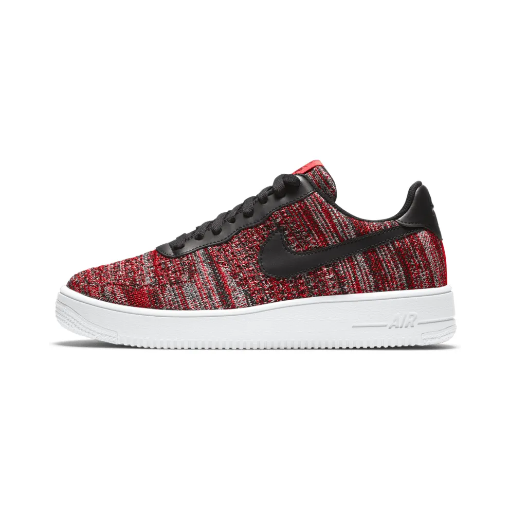 Nike Air Force 1 Flyknit 2.0 University Red Black University Red/Wolf Grey-White-Black (CI0051-600)