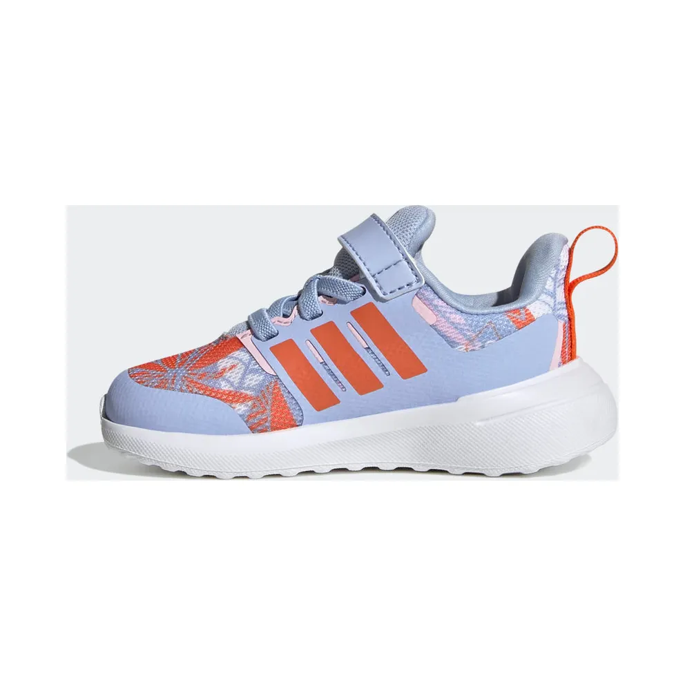 Adidas adidas x Disney FortaRun 2.0 Moana Cloudfoam Sport Running Elastic Lace Top Strap Blue Dawn / Semi Impact Orange / Clear Pink (HP8998)